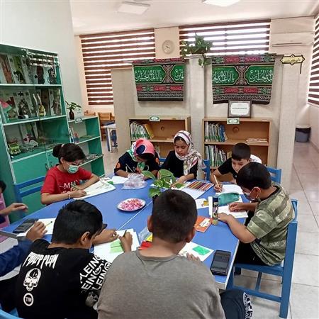 برگزاری مسابقه ی نقاشی